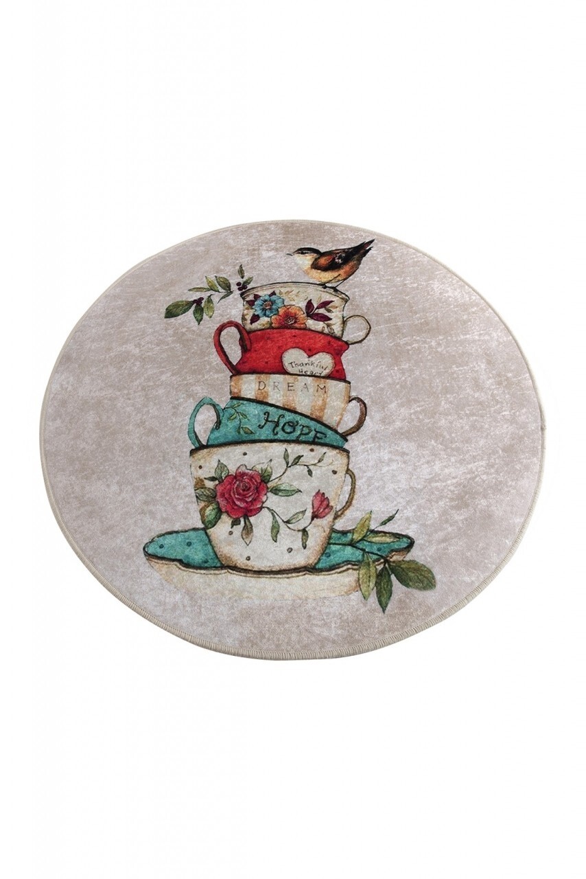 Covoras de baie, Chilai, Cup DJT, multicolor - imagine 4